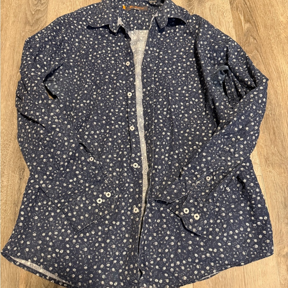 Ben Sherman Navy Floral Men’s Shirt